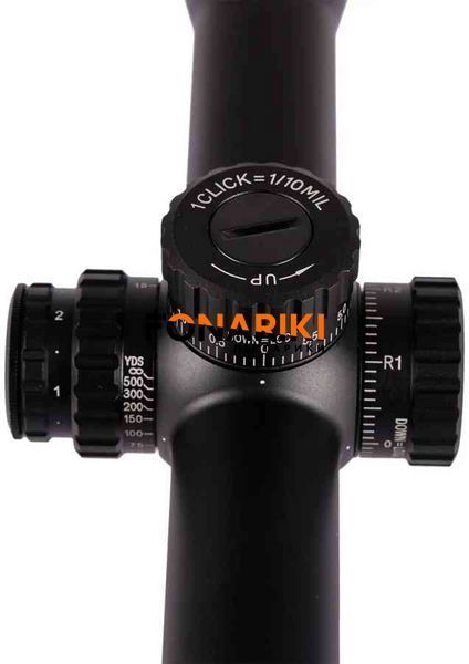 Прицел оптический XD Precision Black-LR FFP 4-24x50 сетка MPX1