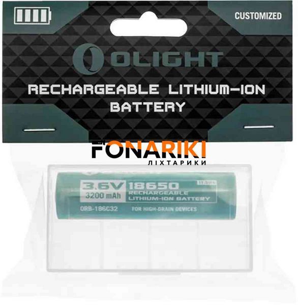 Аккумуляторная батарея Olight ORB3-186C32 3200 mAh