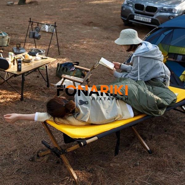 Кровать складная Naturehike XJC03 NH19X003-C, алюминий, бежевый
