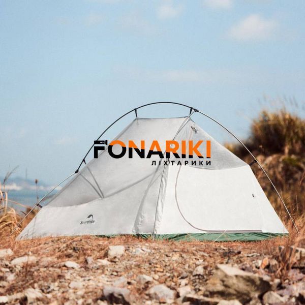 Намет надлегкий одномісний&nbsp;Naturehike Cloud Up Base&nbsp;1 CNK2450WS032, зелений