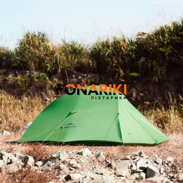 Намет надлегкий одномісний&nbsp;Naturehike Cloud Up Base&nbsp;1 CNK2450WS032, зелений