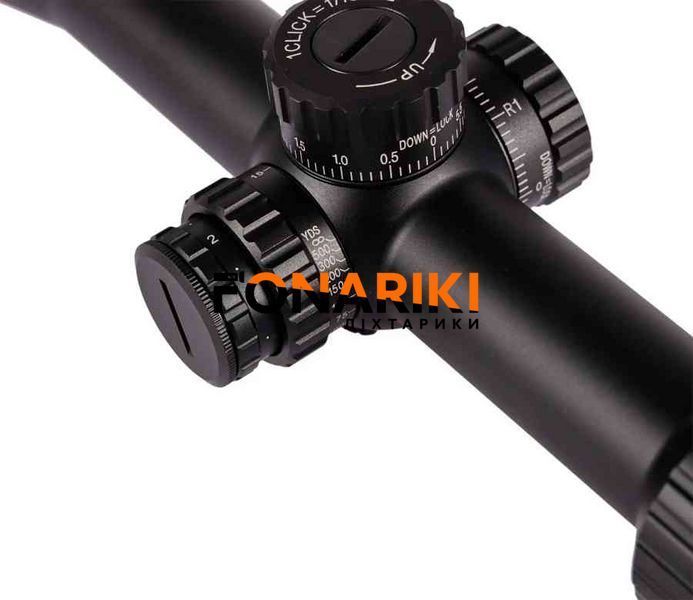 Прицел оптический XD Precision Black-LR FFP 4-24x50 сетка MPX1