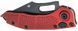 Ніж Microtech Stitch Black Blade Red