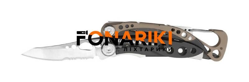 Мультитул Leatherman Skeletool - Coyote, синтетический чехол, картонная коробка