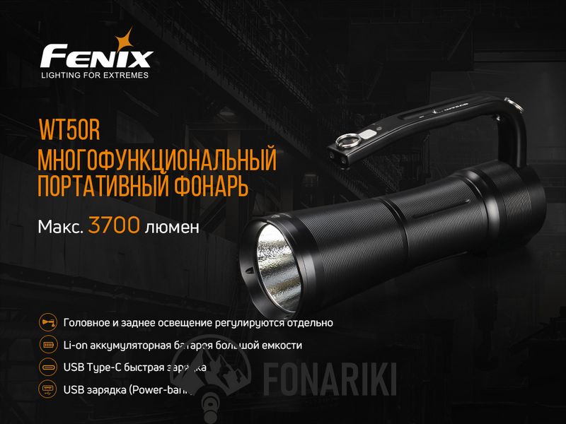 Ліхтар ручний Fenix WT50R