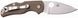 Ніж Spyderco Native 5 Sprint Run CPM 15V Brown