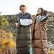 Демисезонный спальник с капюшоном Naturehike U350 NH20MSD07 (1&deg;C) правый коричневый