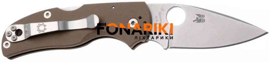 Ніж Spyderco Native 5 Sprint Run CPM 15V Brown