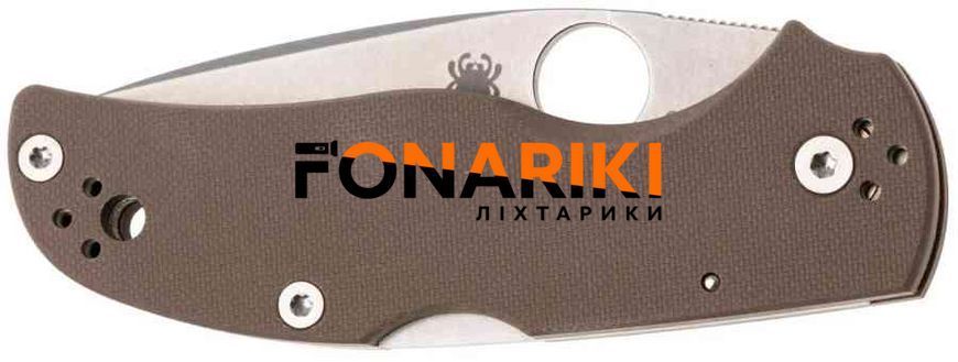 Ніж Spyderco Native 5 Sprint Run CPM 15V Brown