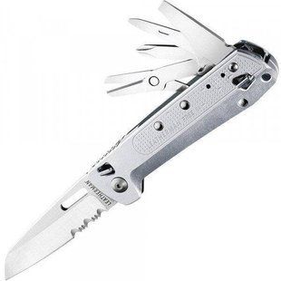 Ніж-мультитул Leatherman Free K4x, silver