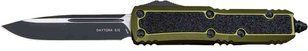 Нож Microtech Daytona Drop Point Black Blade OD Green