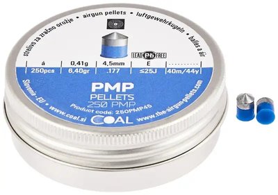 Пульки пневматические Coal PMP кал. 4.5 мм 0.41 г 250 шт/уп