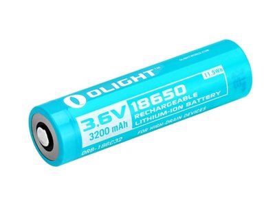 Акумуляторна батарея Olight 18650 3200mAh для S30R II/S2R/S2R II