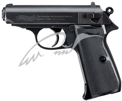 Пістолет пневматичний Umarex Walther PPK/S Blowback. Кал. 4.5 мм ВВ