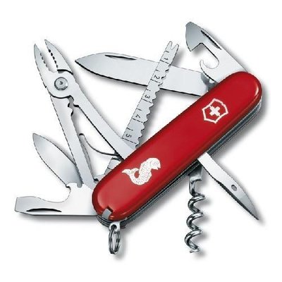 1.3653.72 Нож Victorinox Swiss Army Angler красный