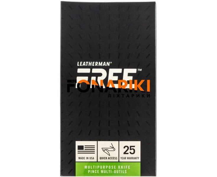 Нож-мультитул Leatherman Free K2 Crimson