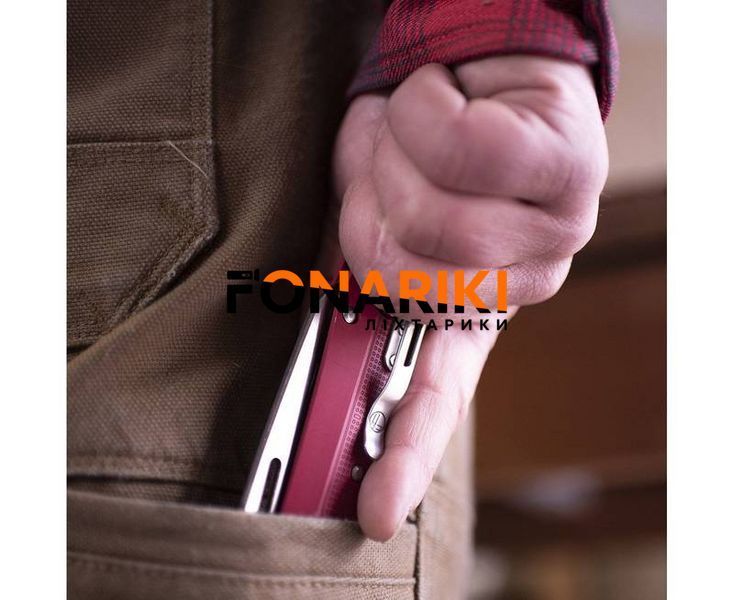 Нож-мультитул Leatherman Free K2 Crimson