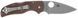 Ніж Spyderco Native 5 Lightweight Sprint Run CPM 15V Brown