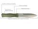 Ніж Skif Knives Neptune SW Olive