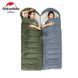 Спальный мешок Naturehike Y150L NH21MSD08, левый, темно-зеленый (лето весна осень)
