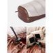 Спальник кокон с натуральным пухом демисезон Naturehike Snowbird NH20YD001 p-р L коричневый 380 г