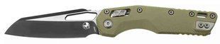 Нож Microtech MSI Black Blade Fluted G-10 OD Green
