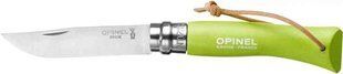 Нож Opinel №7 VRI Inox Trekking светло зеленый