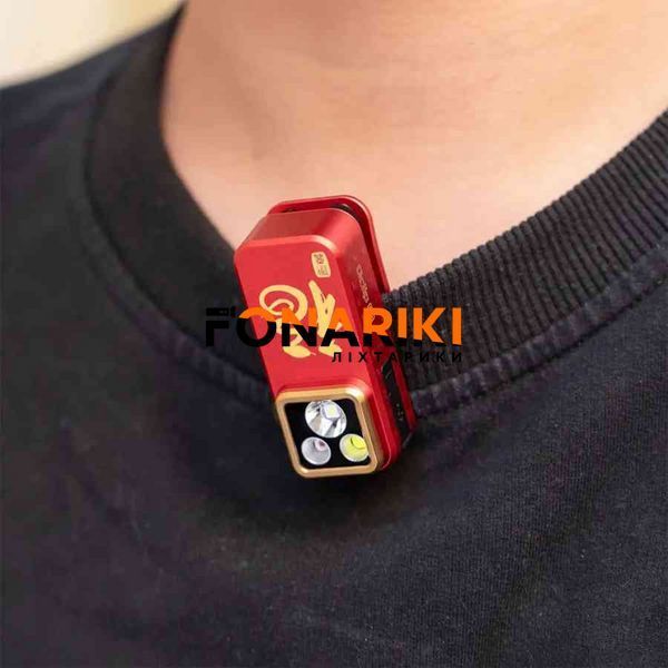 Ліхтар Olight Oclip Pro Fortune Snake Special Edition Red