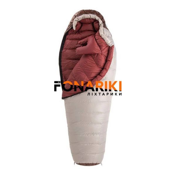 Спальник кокон с натуральным зимним пухом Naturehike Snowbird NH20YD001 p-р L коричневый 720 г