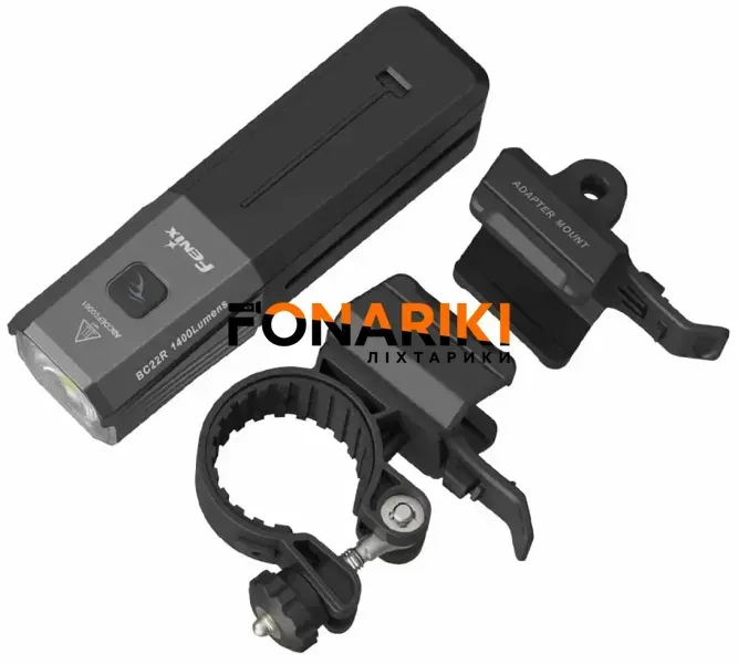 Фонарь велосипедный Fenix BC22R Black