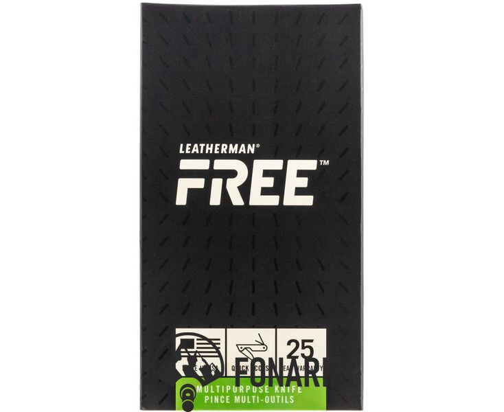 Ніж-мультитул Leatherman Free K2 Evergreen