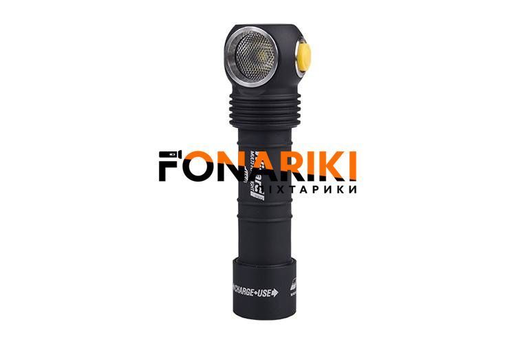 Налобний ліхтар Armytek Wizard Pro v3 Magnet USB + 18650 3200 mAh / XHP50 (Warm)