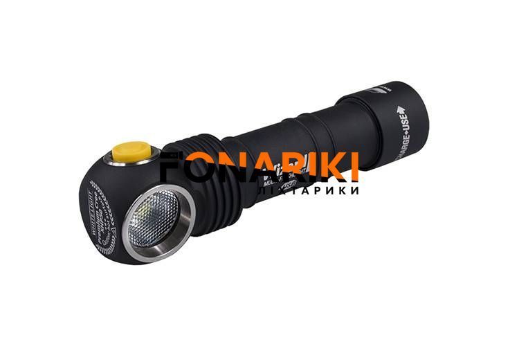 Налобний ліхтар Armytek Wizard Pro v3 Magnet USB + 18650 3200 mAh / XHP50 (Warm)