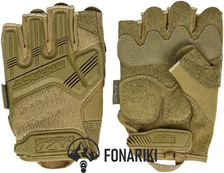 Тактические перчатки Mechanix M-Pact Fingerless Coyote, L