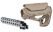 Приклад FAB Defense GL-CORE S CP з регульованой щокою з адаптером для АК/Сайги. Колір пісок