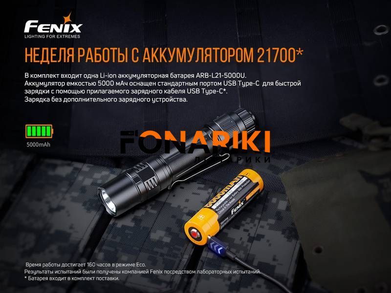 Ліхтар ручний Fenix PD36TAC