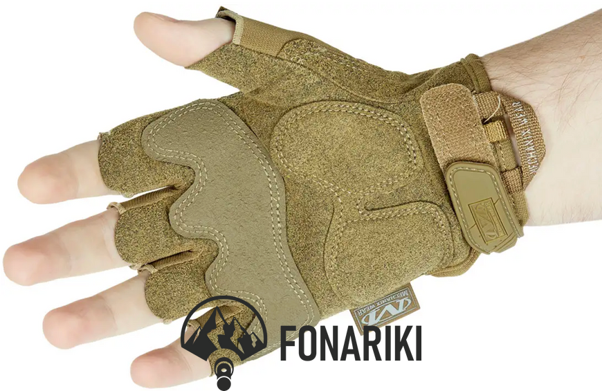 Тактичні рукавички Mechanix M-Pact Fingerless Coyote, L