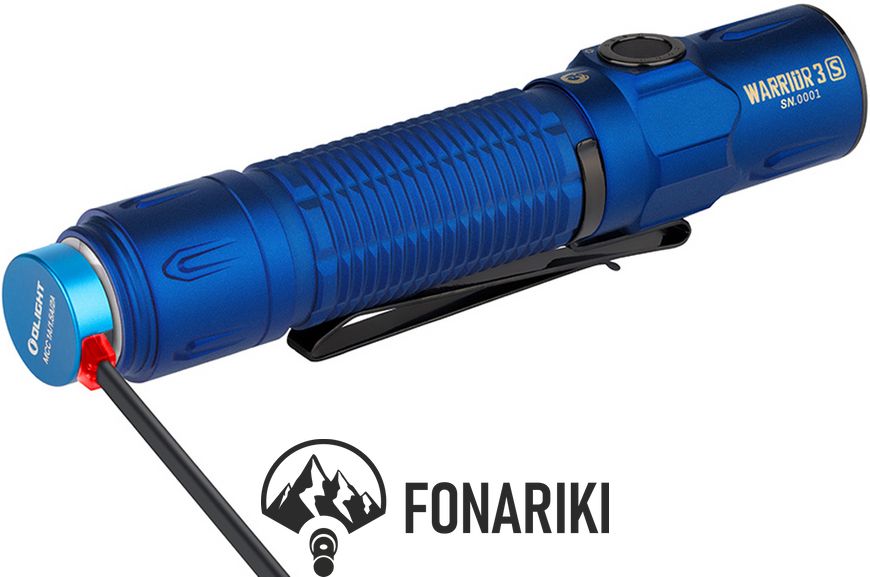 Фонарь Olight Warrior 3S Water Limited Edition