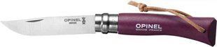 Нож Opinel №7 VRI Inox Trekking пурпурный