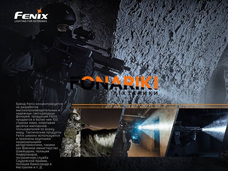 Фонарь ручной Fenix TK16 V2.0