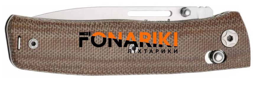 Ніж Lionsteel NiNi Natural Canvas Micarta