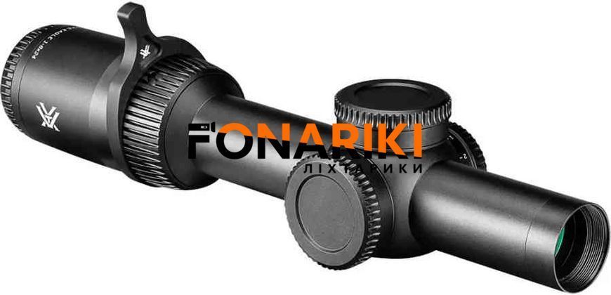 Приціл оптичний Vortex Strike Eagle 1-8x24 FFP сітка EBR-8 c підсвічуванням