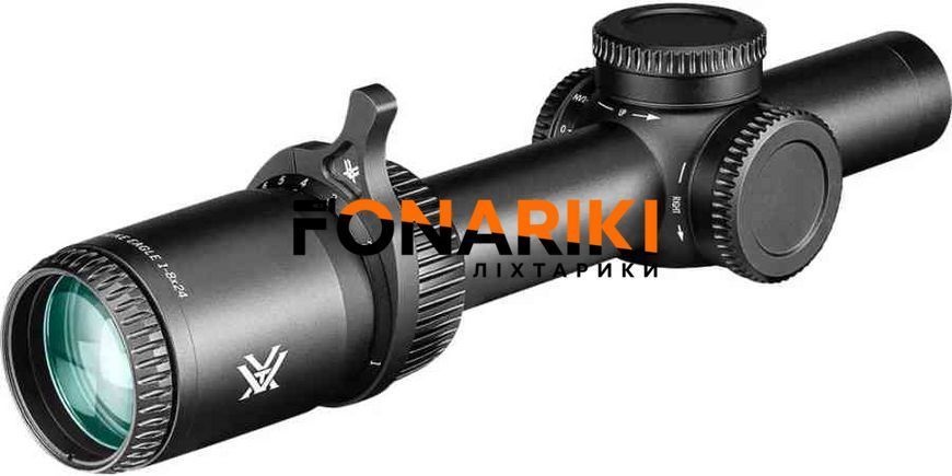 Приціл оптичний Vortex Strike Eagle 1-8x24 FFP сітка EBR-8 c підсвічуванням