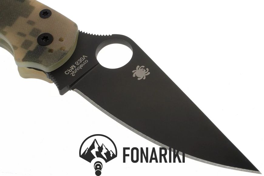 Нож Spyderco Para-Military2 Camo Black