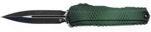 Ніж Microtech Cypher II D/E Black Blade X-51 Handle Green