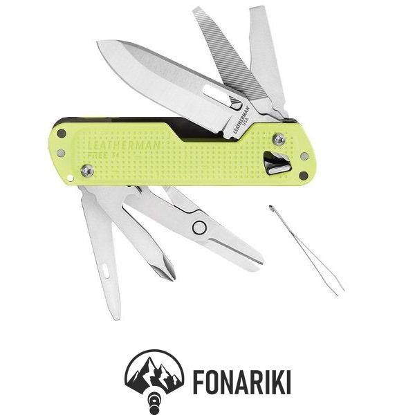 Мультиінструмент Leatherman Free T4 Lunar