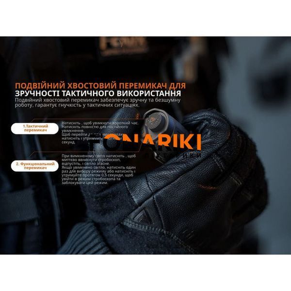 Тактичний ліхтар ручний Fenix TK17