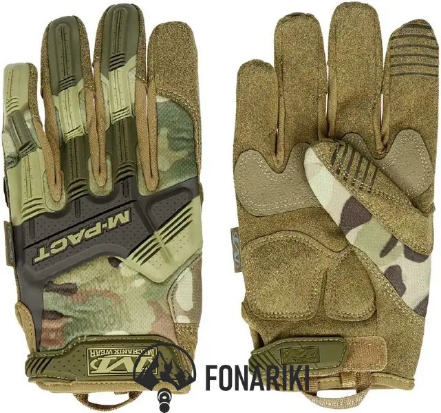 Тактические перчатки Mechanix M-Pact Multicam, L