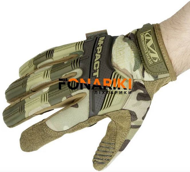 Тактичні рукавиці Mechanix M-Pact Multicam L