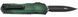 Нож Microtech Cypher II D/E Black Blade X-51 Handle Green